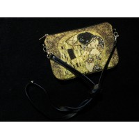 Dámská kabelka přes rameno - Kiss by Gustav Klimt